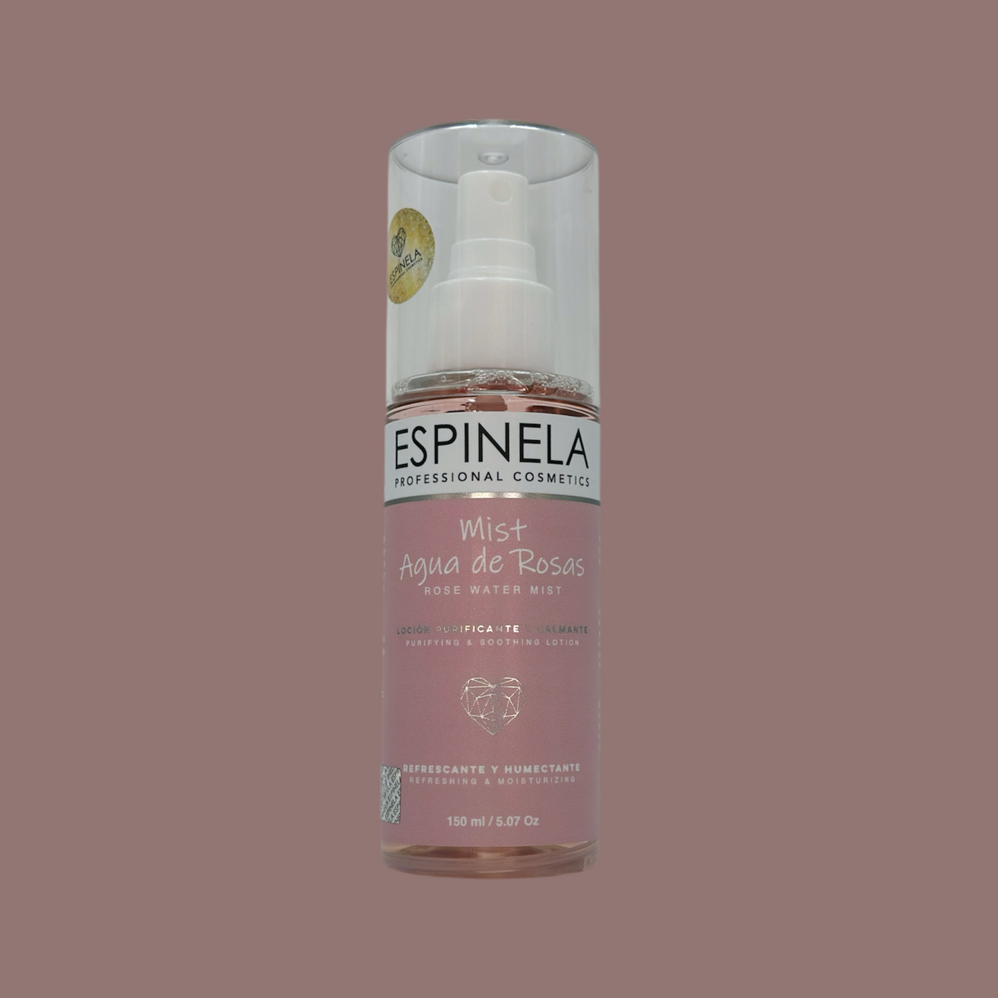 ESPINELA, Agua de Rosas Tonificante – Hidratación y Calma para Piel Sensible