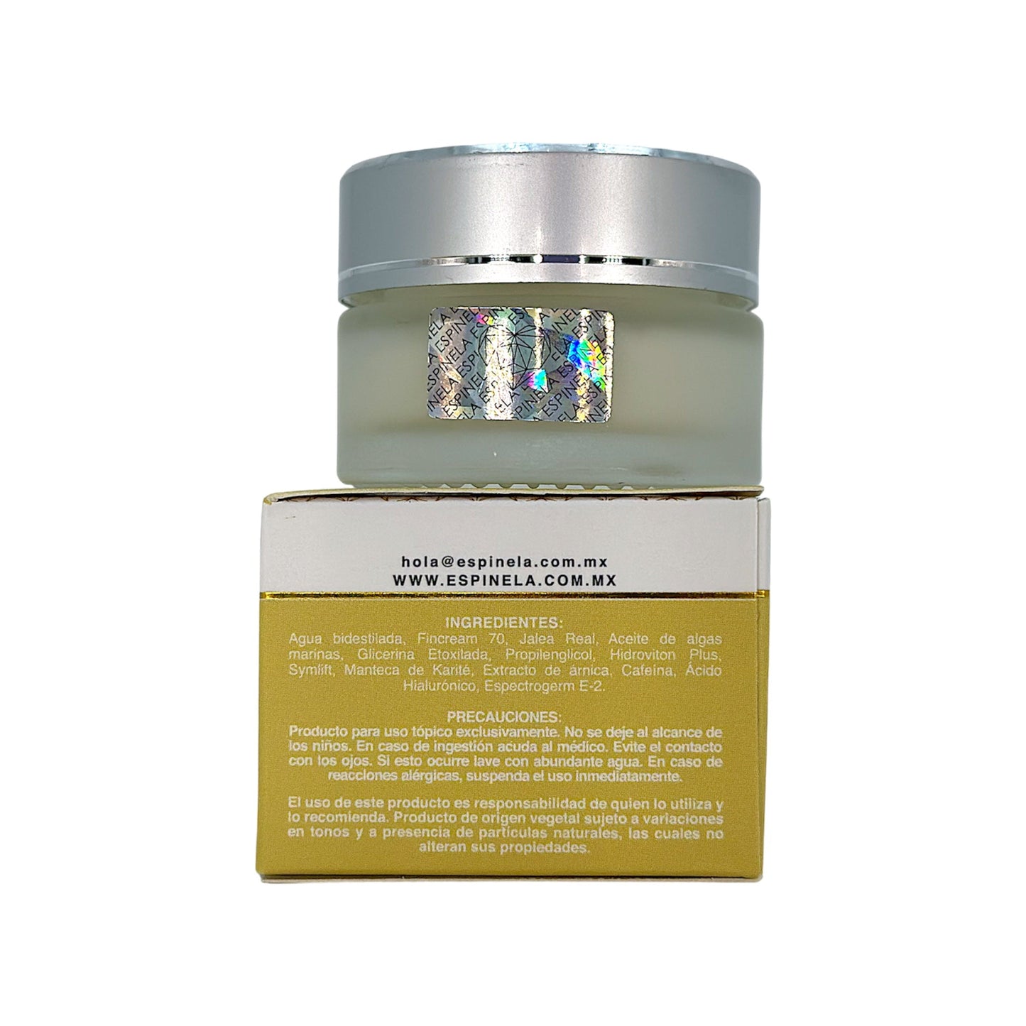 Espinela Contorno de Ojos Lifting Real – Efecto Tensor con Jalea Real y Péptidos