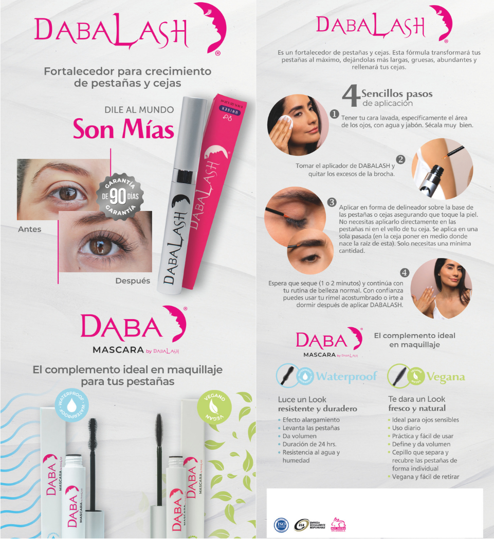 Trío Profesional – Potenciador Dabalash + 2 Rímeles (Vegano y Waterproof)