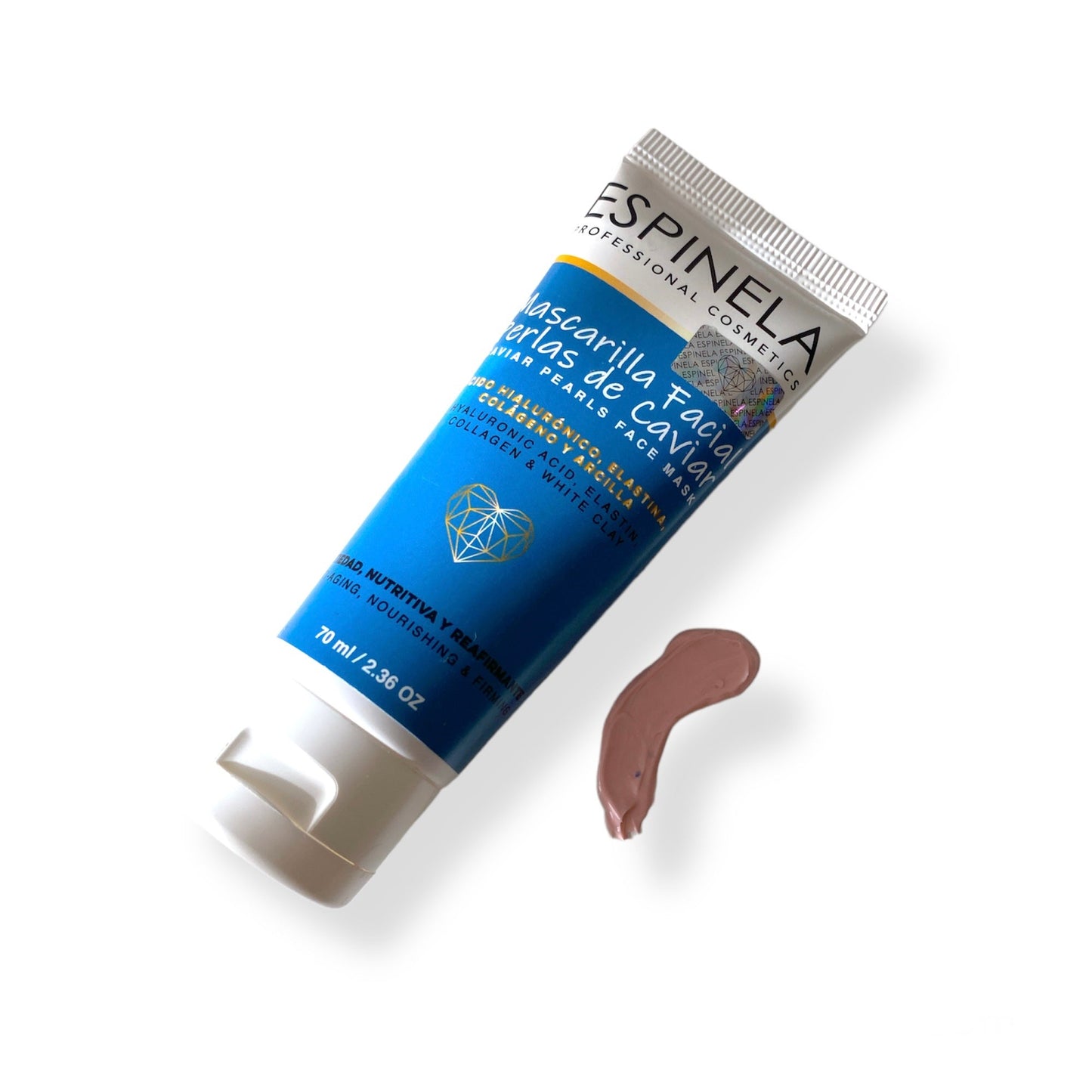 Espinela, Mascarilla Facial perlas de Caviar – Detox, Firmeza e Hidratación con Perlas de Caviar y Ácido Hialurónico