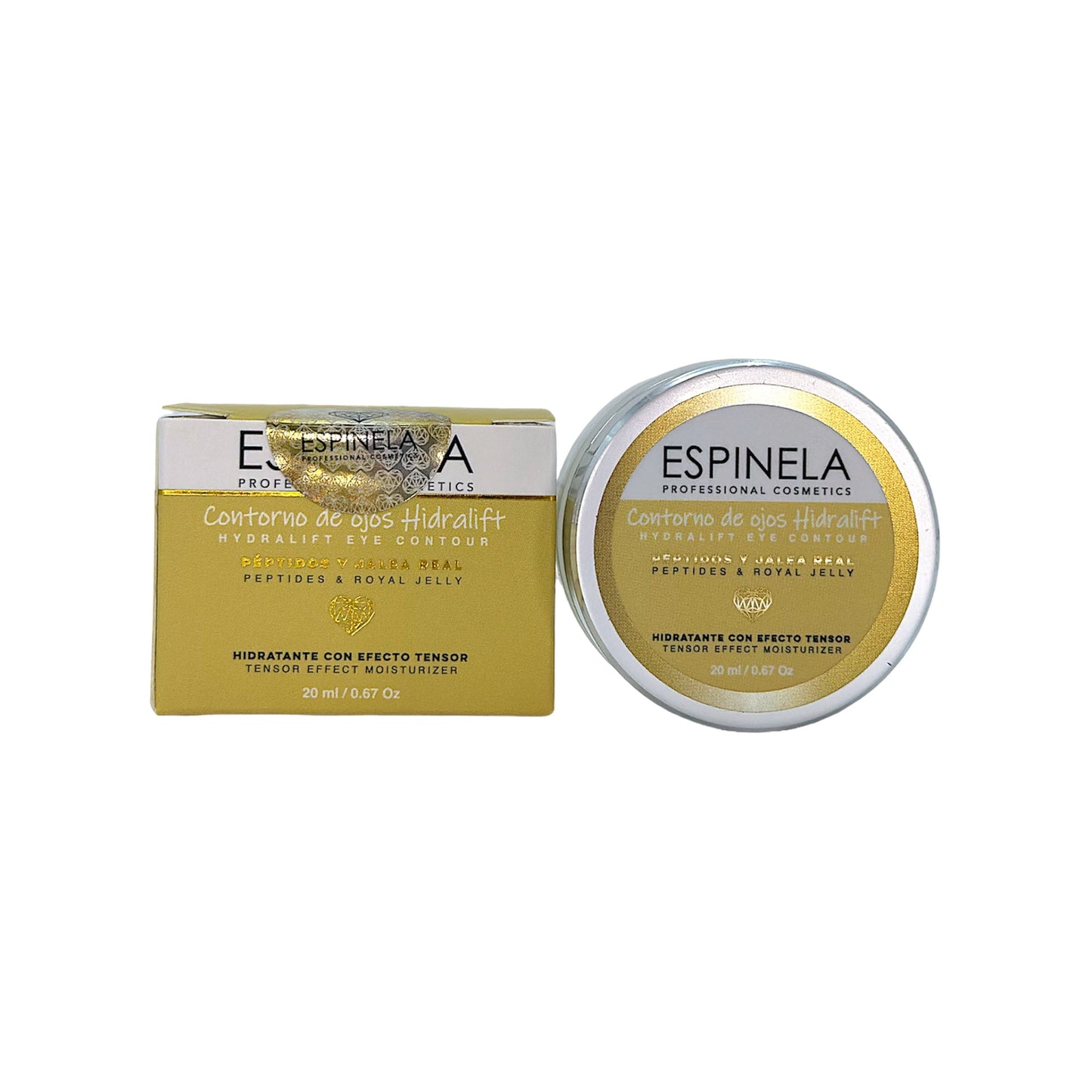 Espinela Contorno de Ojos Lifting Real – Efecto Tensor con Jalea Real y Péptidos