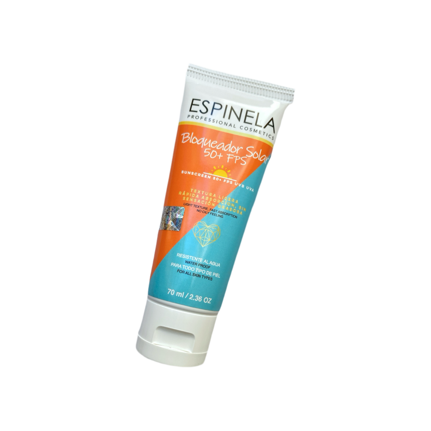 ESPINELA, Bloqueador Solar Transparente FPS 50+ – Hidratación y Defensa sin Pesadez