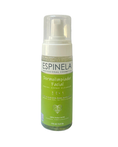 Espinela Dermolimpiador Facial 3 en 1 – Limpieza Suave, Hidratación y Equilibrio Natural