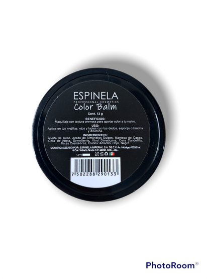 Espinela Balm & Glow Stick – Color Natural con Nutrición en Barra