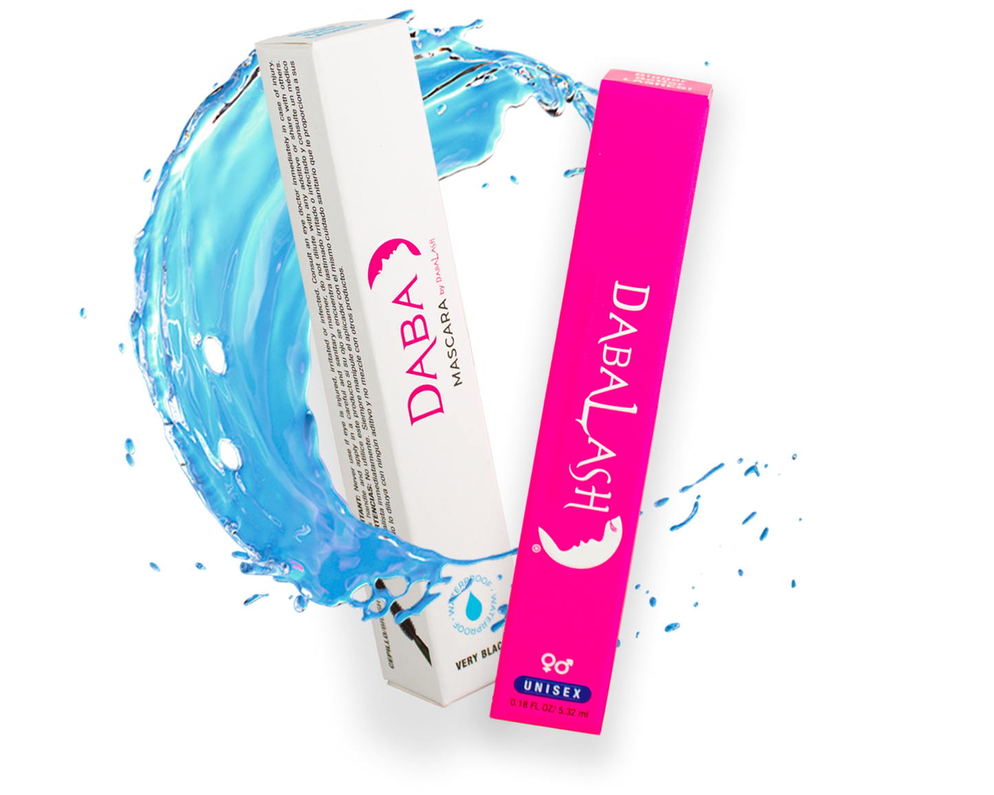 Combo water, Dabalash – Potenciador Profesional Dabalash + Rímel Dabamáscara Waterproof