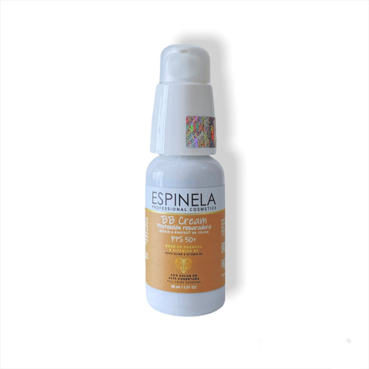 ESPINELA, Protector Solar Con Color FPS 50+ – Alta Cobertura con Tratamiento Regenerador