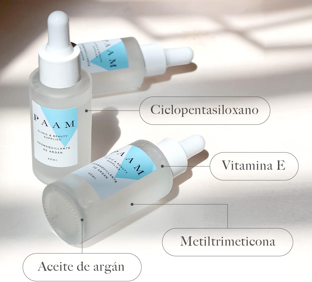 PAAM - Desmaquillante serum hidratante y antioxidante. Ideal para todo tipo de piel.