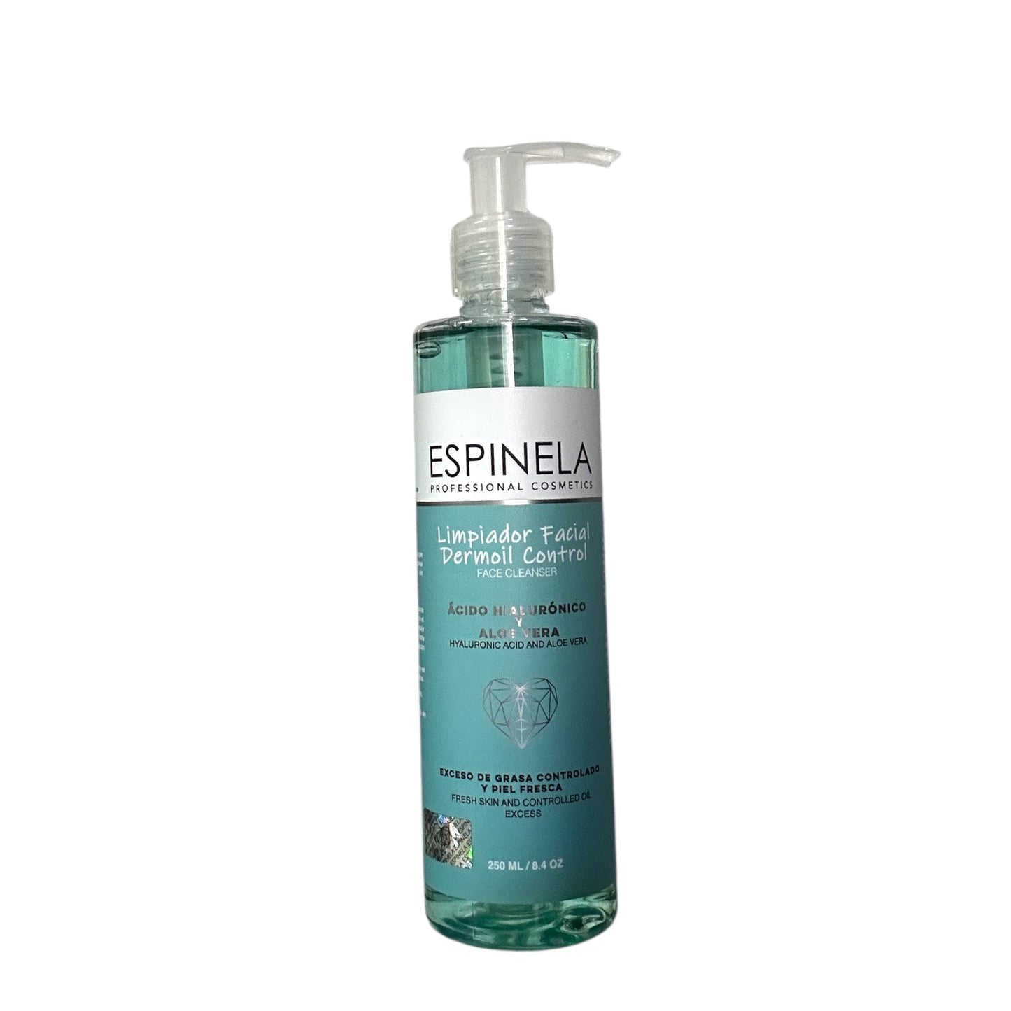 Espinela, Limpiador Facial Dermoil Control – Limpieza Suave y Control de Grasa para Piel Reactiva
