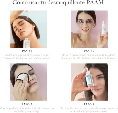 PAAM - Desmaquillante serum hidratante y antioxidante. Ideal para todo tipo de piel.