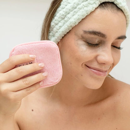 PAAM - KIT Desmaquillante - Desmaquillante & Serum Regenerador de Argán PAAM + Set de 3 almohadillas de microfibras orgánicas reutilizables para desmaquillar