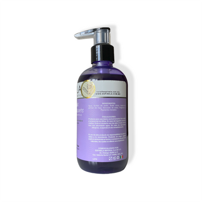 Espinela Shampoo Matizante Violet Blond – Neutraliza Amarillos, Hidrata y Da Luz a Tu Color