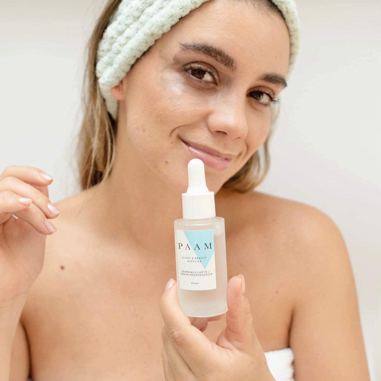 PAAM - KIT Desmaquillante - Desmaquillante & Serum Regenerador de Argán PAAM + Set de 3 almohadillas de microfibras orgánicas reutilizables para desmaquillar