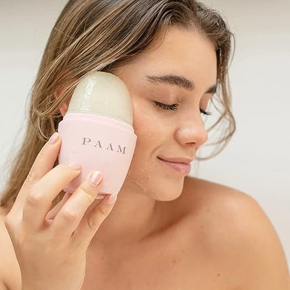PAAM - Ice Face Roller. Rodillo de Hielo Para la Cara, Cuello y Ojos. Molde Rellenable de Silicón