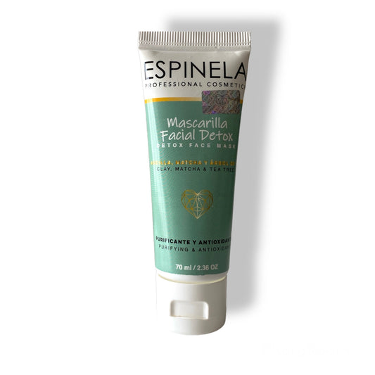 Espinela, Mascarilla Facial Detox – Limpieza Profunda, Equilibrio y Luminosidad sin Resequedad