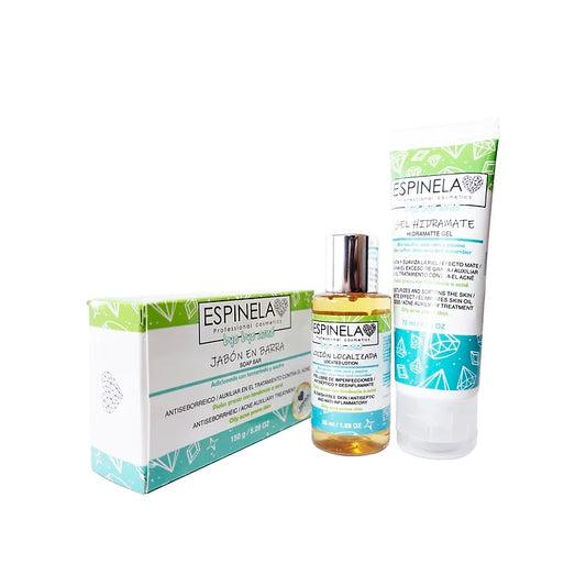 Espinela Kit Bye Bye Acné – Control Total para Piel Grasa con Imperfecciones
