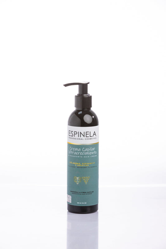 Espinela Crema Capilar UltraCrecimiento – Fortalece, Suaviza y Revitaliza tu Melena