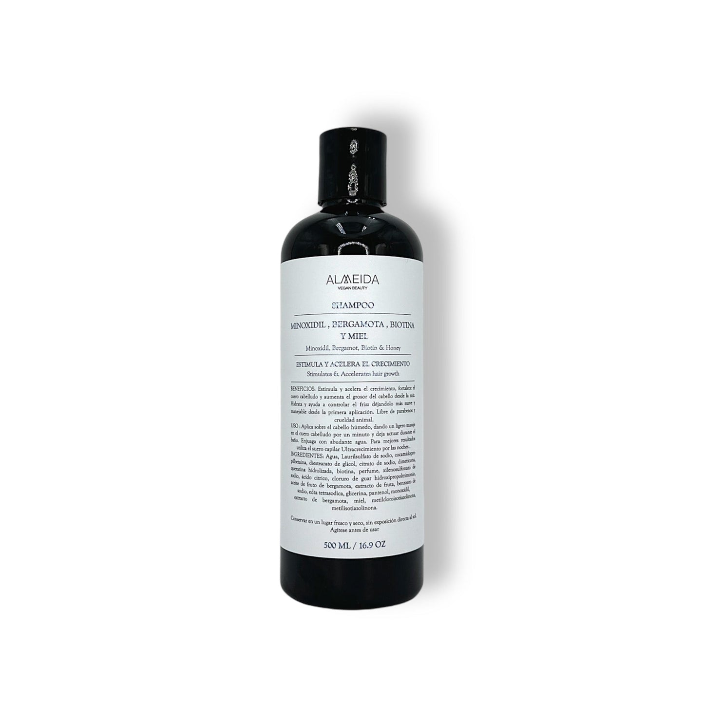 Espinela - Shampoo Minoxidyl, Bergamota, Biotina y Miel