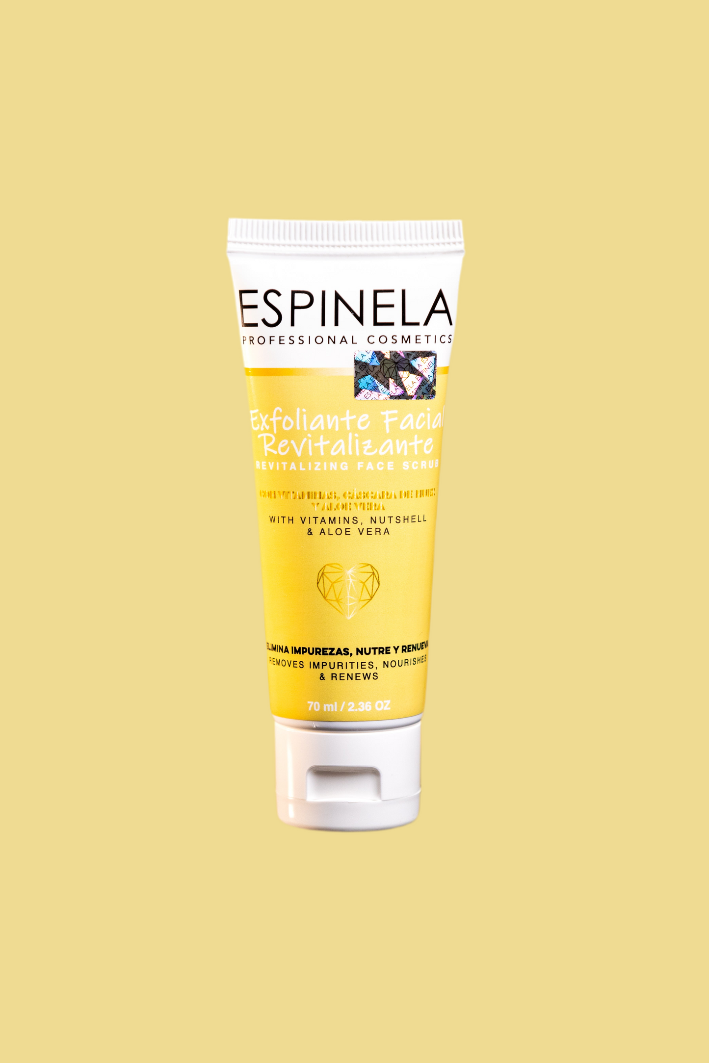 Espinela Exfoliante Facial Revitalizante – Luminosidad, Suavidad y Renovación Celular