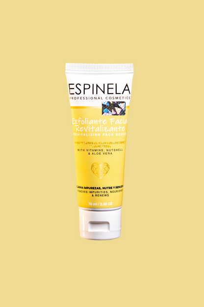 Espinela Exfoliante Facial Revitalizante – Luminosidad, Suavidad y Renovación Celular