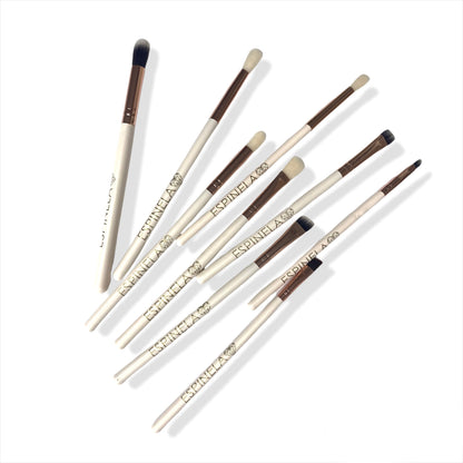 ESPINELA, Set de Brochas con Cosmetiquera – Precisión, Estilo y Organización