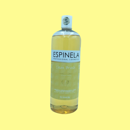 ESPINELA, CleanBrush 1L Aroma Vainilla– Limpiador en Seco para Brochas con Aroma Refrescante