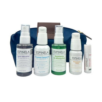Espinela Kit de viaje – Protección, Hidratación y Frescura para Llevar