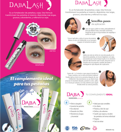 Dabalash – Potenciador Profesional de Pestañas y Cejas