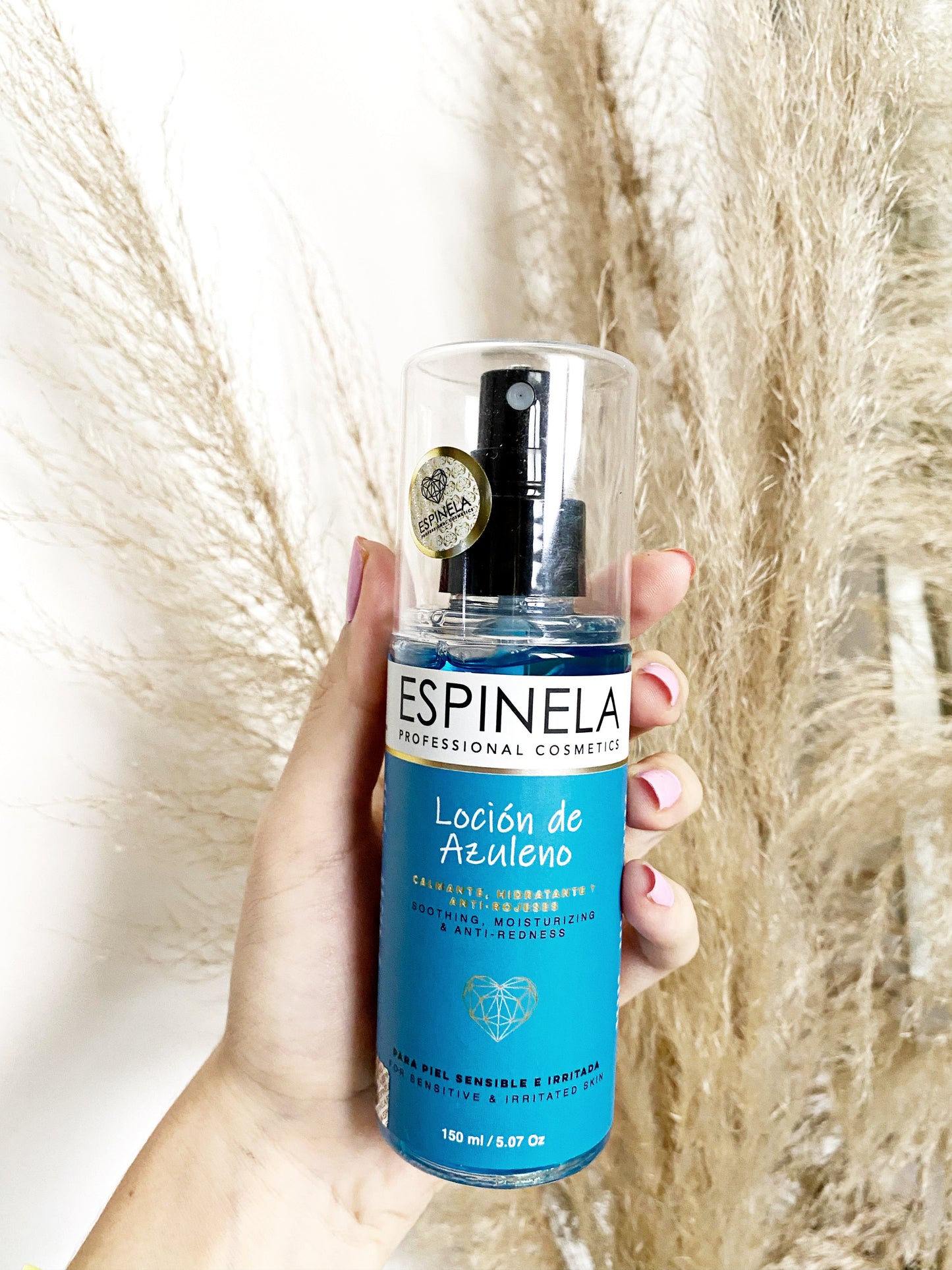 Espinela, Loción de Azuleno – Refresca, Repara y Fortalece la Piel Sensible