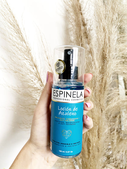 Espinela, Loción de Azuleno – Refresca, Repara y Fortalece la Piel Sensible