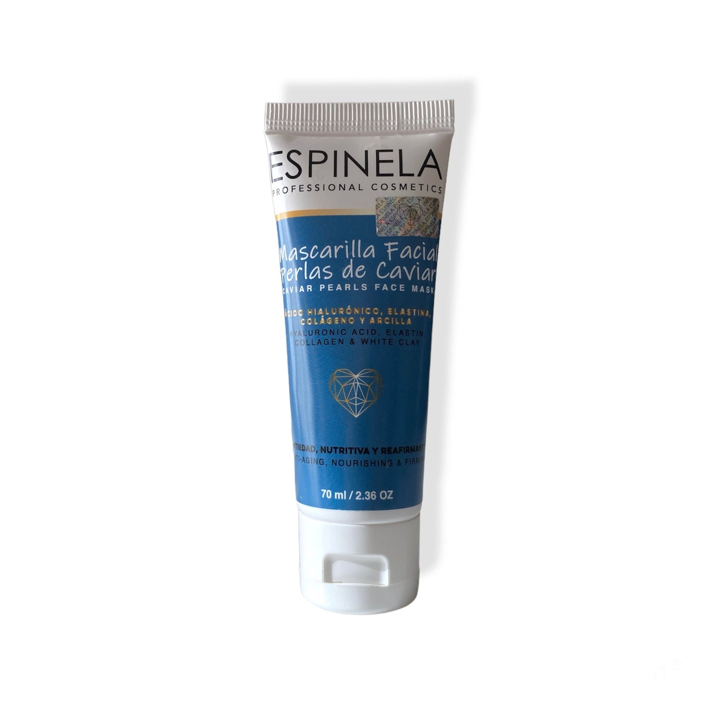 Espinela, Mascarilla Facial perlas de Caviar – Detox, Firmeza e Hidratación con Perlas de Caviar y Ácido Hialurónico