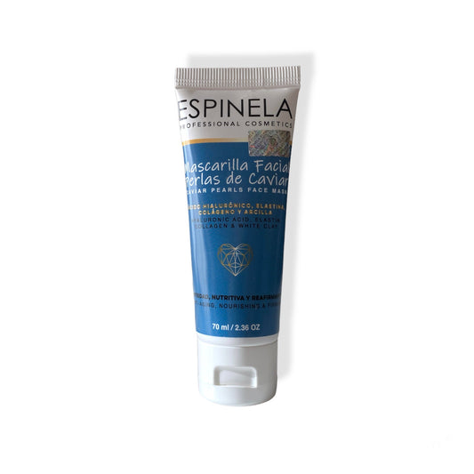 Espinela, Mascarilla Facial perlas de Caviar – Detox, Firmeza e Hidratación con Perlas de Caviar y Ácido Hialurónico