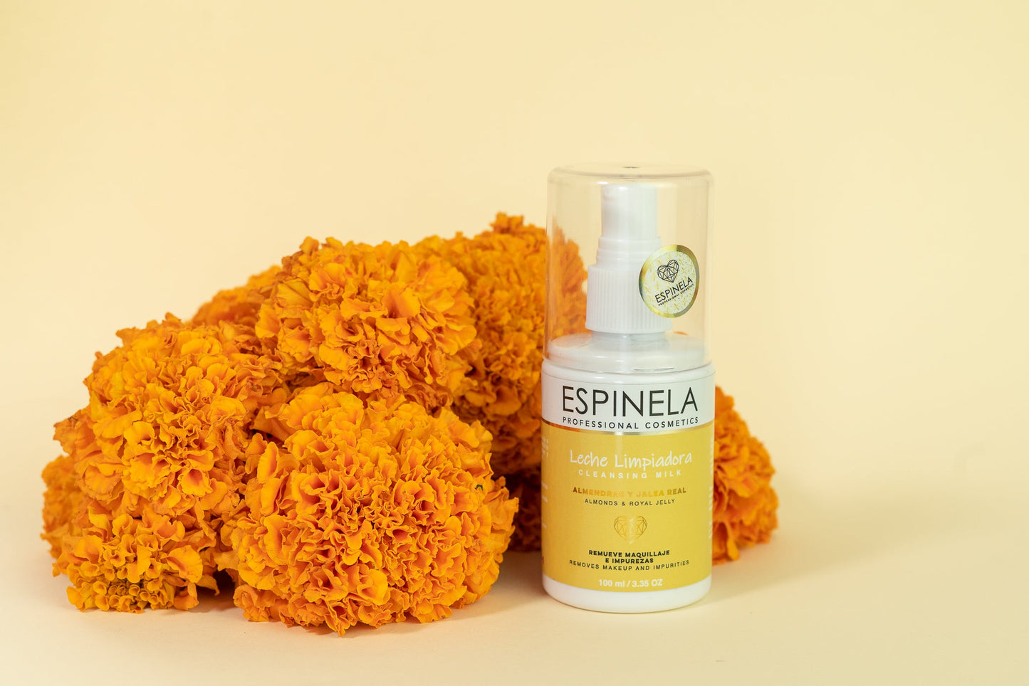 Espinela, Leche Limpiadora Facial – Suavidad, Nutrición y Poros Limpios