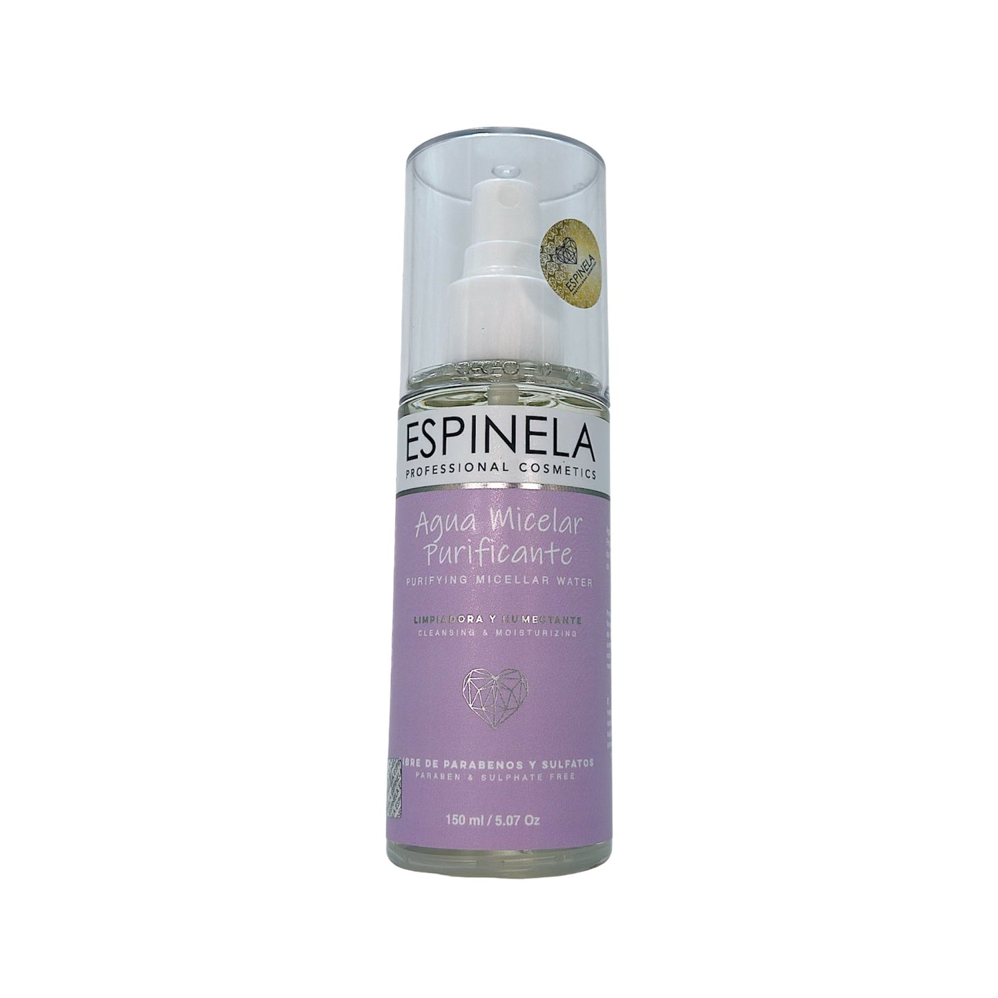 ESPINELA, Agua Micelar Purificante – Limpieza y Equilibrio para Piel Sensible