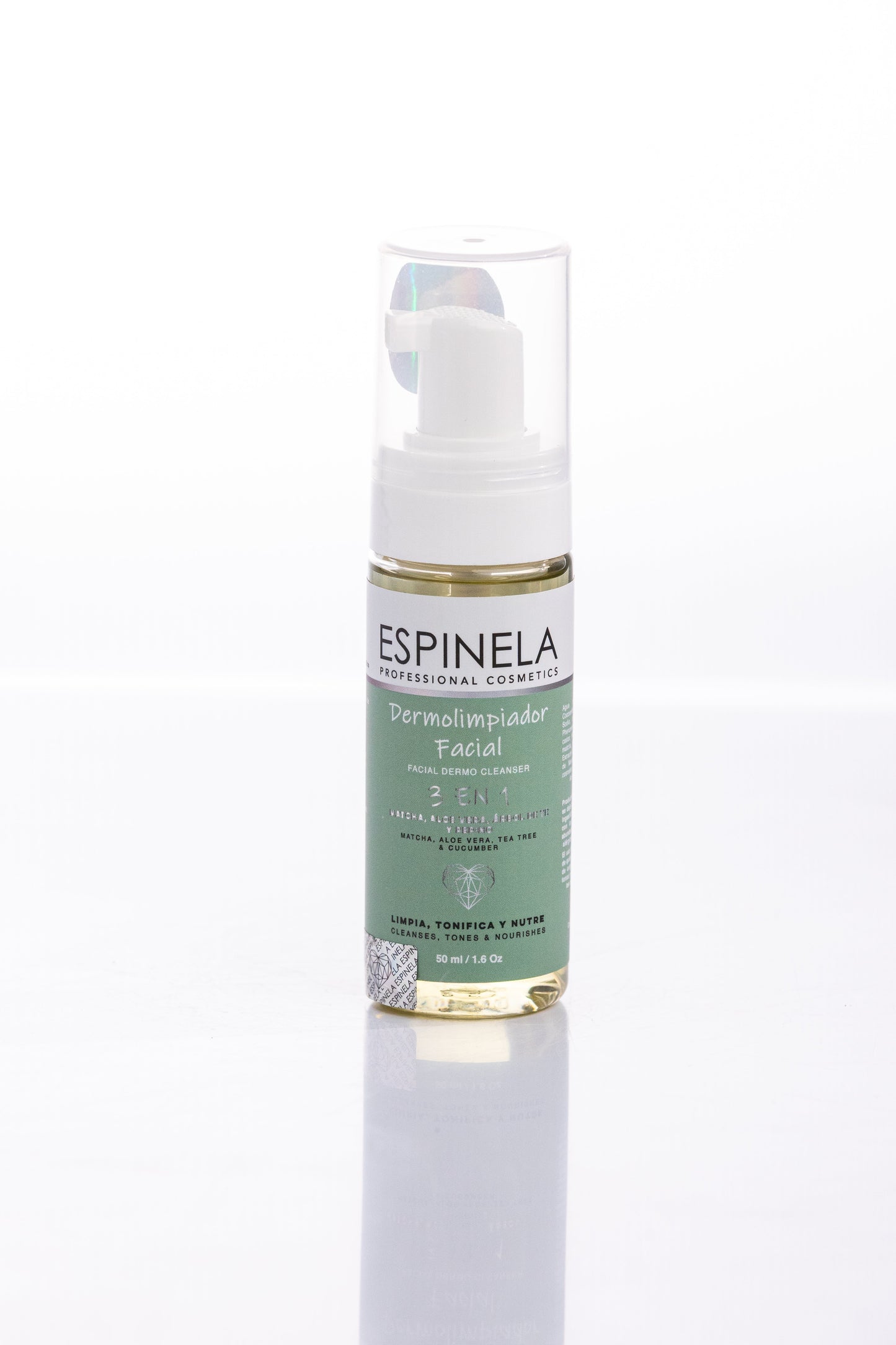 Espinela Dermolimpiador Facial 3 en 1 – Limpieza Suave, Hidratación y Equilibrio Natural