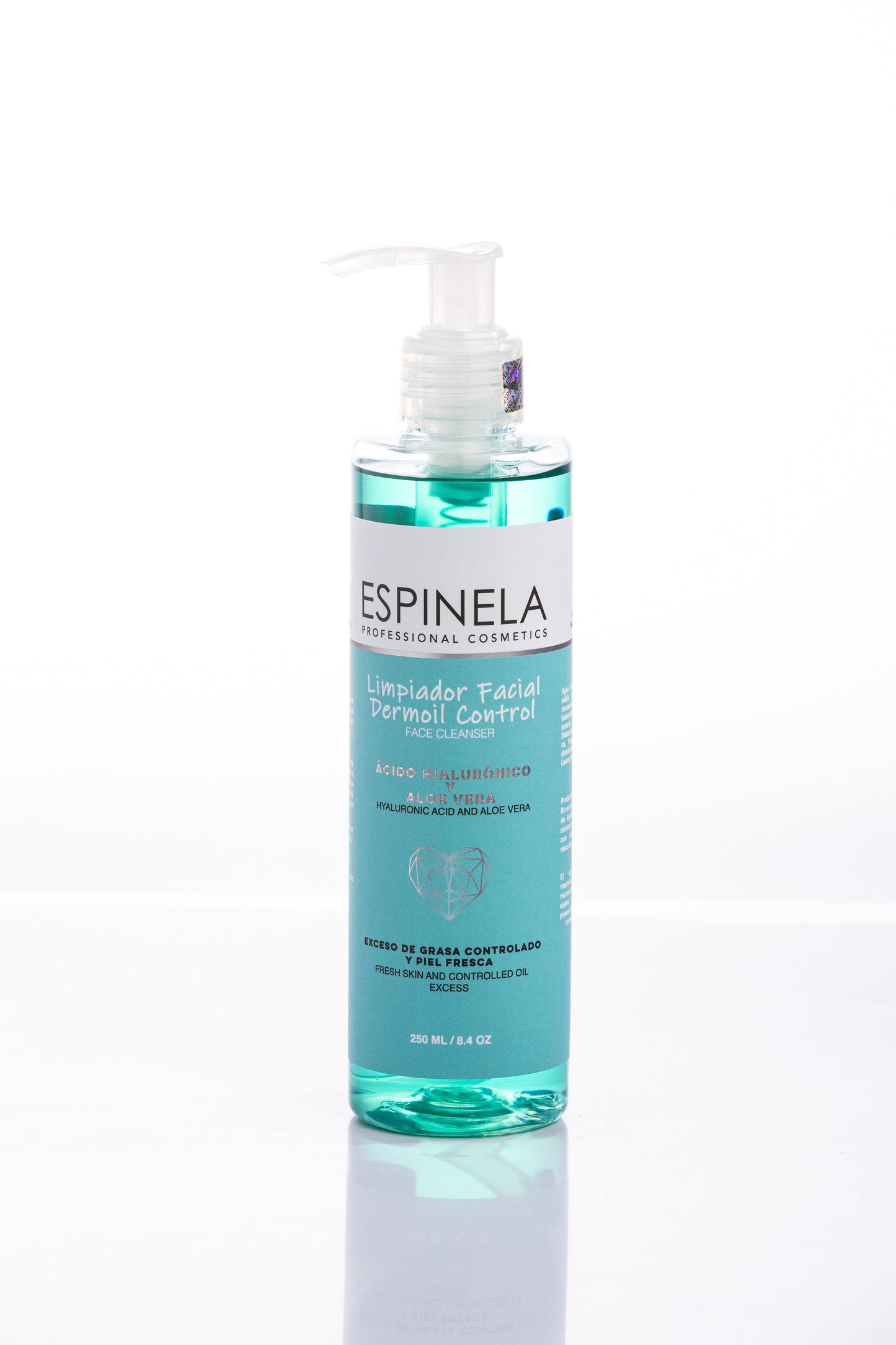 Espinela, Limpiador Facial Dermoil Control – Limpieza Suave y Control de Grasa para Piel Reactiva