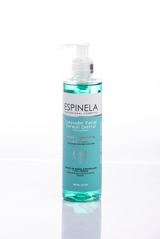 Espinela, Limpiador Facial Dermoil Control – Limpieza Suave y Control de Grasa para Piel Reactiva