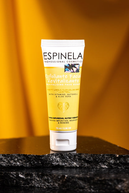 Espinela Exfoliante Facial Revitalizante – Luminosidad, Suavidad y Renovación Celular