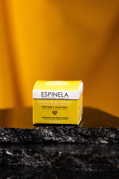 Espinela Contorno de Ojos Lifting Real – Efecto Tensor con Jalea Real y Péptidos