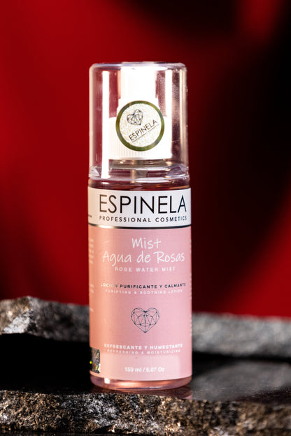 ESPINELA, Agua de Rosas Tonificante – Hidratación y Calma para Piel Sensible
