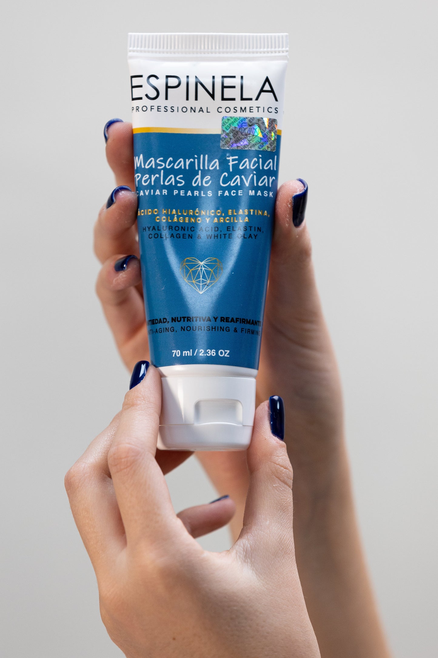 Espinela, Mascarilla Facial perlas de Caviar – Detox, Firmeza e Hidratación con Perlas de Caviar y Ácido Hialurónico