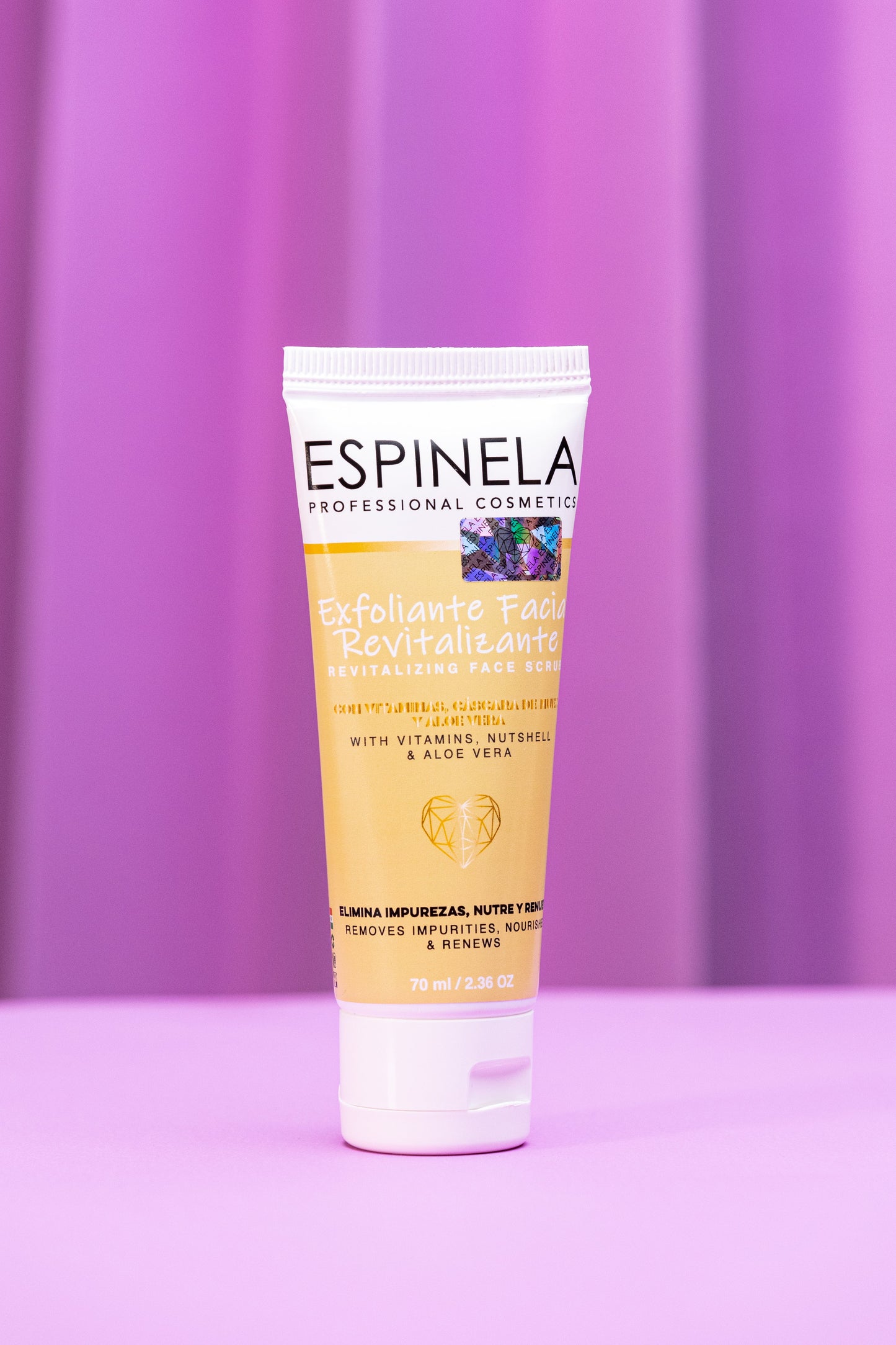 Espinela Exfoliante Facial Revitalizante – Luminosidad, Suavidad y Renovación Celular