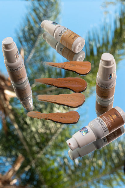 ESPINELA, Protector Solar Con Color FPS 50+ – Alta Cobertura con Tratamiento Regenerador