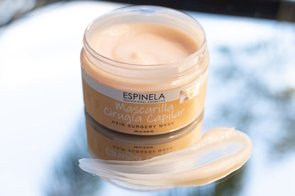 Espinela Mascarilla Cirugía Capilar – Reparación Profunda para Cabello Seco y Procesado
