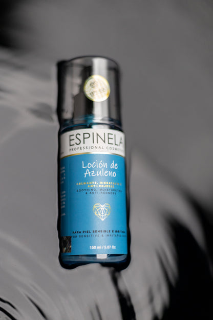 Espinela, Loción de Azuleno – Refresca, Repara y Fortalece la Piel Sensible