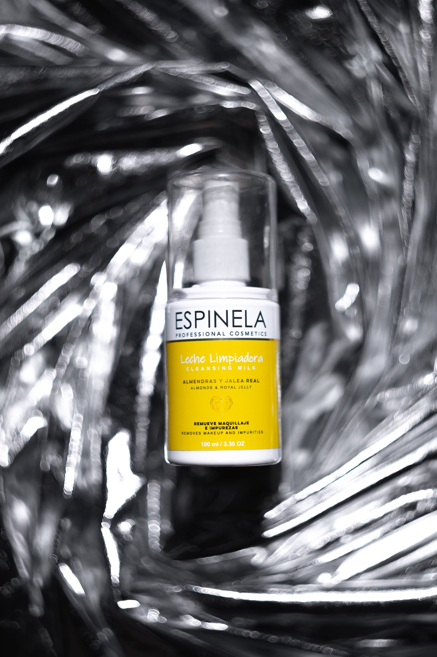 Espinela, Leche Limpiadora Facial – Suavidad, Nutrición y Poros Limpios